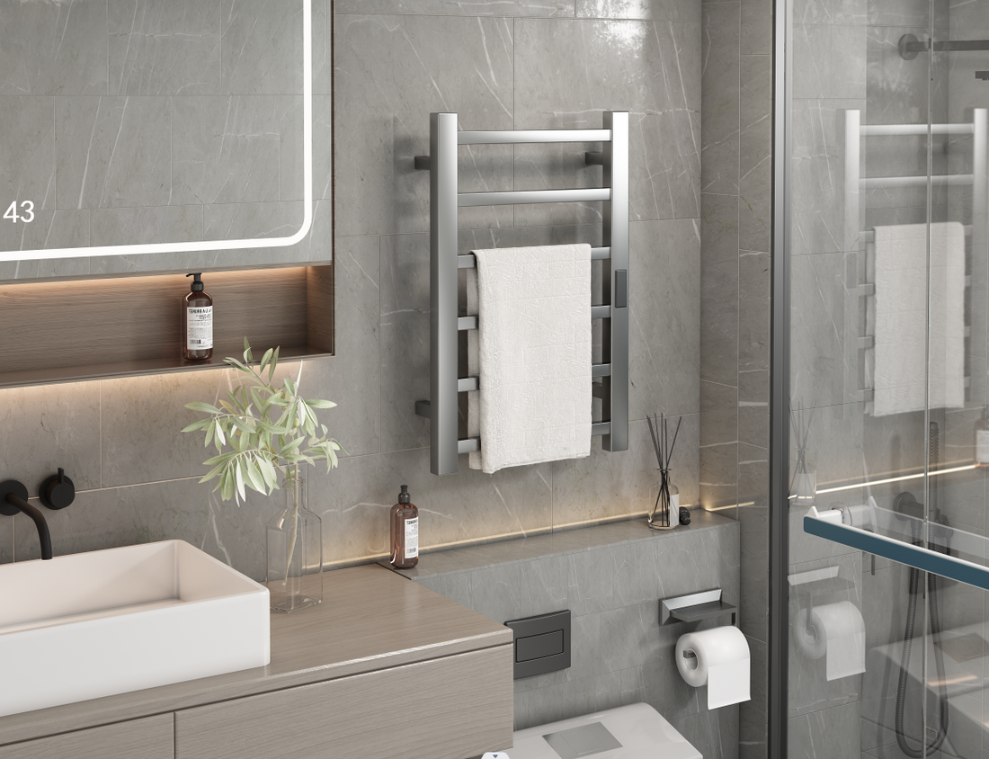 Elevating bathroom ambiance with essential electric towel warmers guide