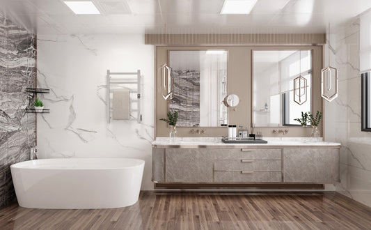 Designing an efficient and well-planned bathroom layout for optimal functionality