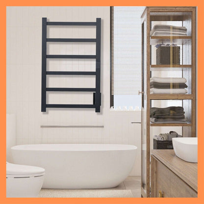 Topdattion Electric Towel Warmer in matte black
