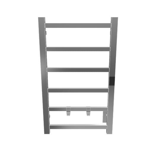 Topdattion Luxury Electric Towel Warmer | Thin 6-Bar Design | Modern Stainless-Steel Finish