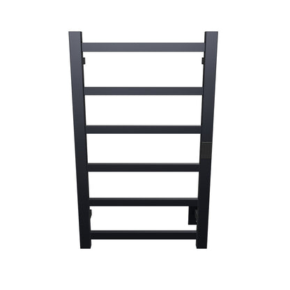 Topdattion Blade Thin Design Towel Warmer | Matte Black | 6 Bar | High-Quality 304 Stainless Steel