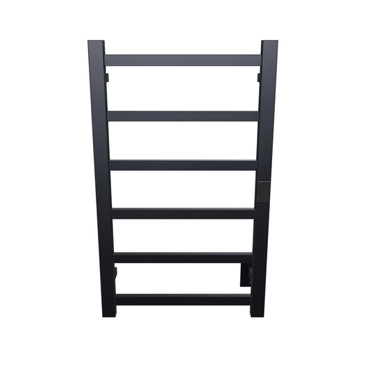 Topdattion Blade Thin Design Towel Warmer | Matte Black | 6 Bar | High-Quality 304 Stainless Steel